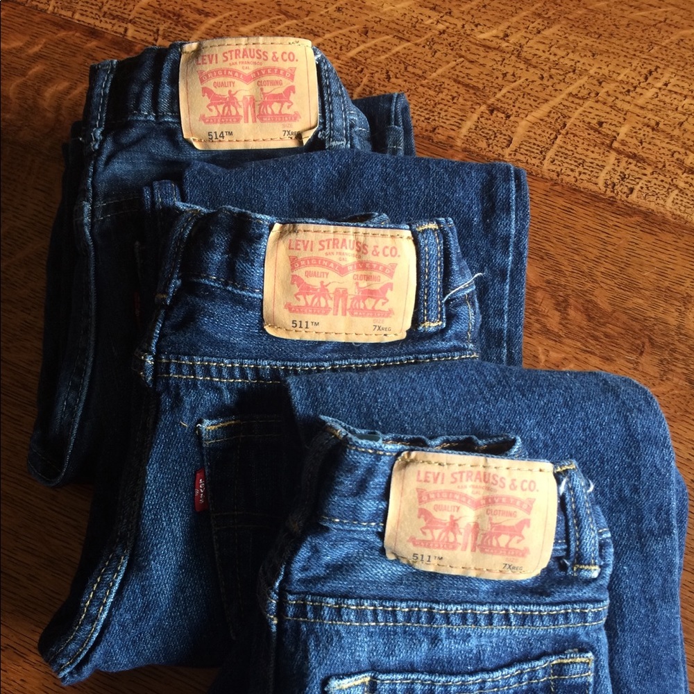 LOT of Boy's Levi Jeans